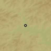 Shaded relief of the 49 km around Alihe, drawn from the GMTED2010 grid