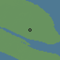 Shaded relief of the 56 km around Huilong, drawn from the GMTED2010 grid