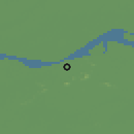 Shaded relief of the 56 km around Jiangyin, drawn from the GMTED2010 grid