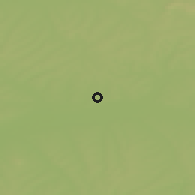 Shaded relief of the 50 km around Beian, drawn from the GMTED2010 grid