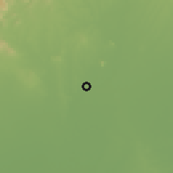 Shaded relief of the 55 km around Nanyang, drawn from the GMTED2010 grid