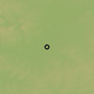 Shaded relief of the 50 km around Nenjiang, drawn from the GMTED2010 grid