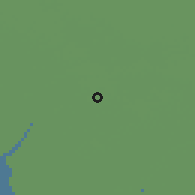 Shaded relief of the 53 km around Panjin, drawn from the GMTED2010 grid
