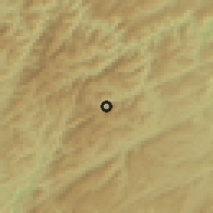 Shaded relief of the 57 km around Pingzhai, drawn from the GMTED2010 grid