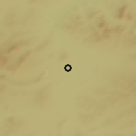 Shaded relief of the 53 km around Pingzhuang, drawn from the GMTED2010 grid