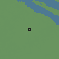 Shaded relief of the 56 km around Shanghai, drawn from the GMTED2010 grid