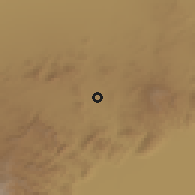 Shaded relief of the 54 km around Shitanjing, drawn from the GMTED2010 grid