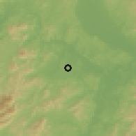 Shaded relief of the 58 km around Shuizhai, drawn from the GMTED2010 grid