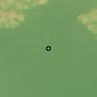 Shaded relief of the 53 km around Shunyi, drawn from the GMTED2010 grid