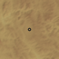 Shaded relief of the 58 km around Simao, drawn from the GMTED2010 grid
