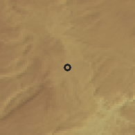 Shaded relief of the 58 km around Xingyi, drawn from the GMTED2010 grid