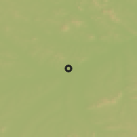 Shaded relief of the 52 km around Chaoyang, drawn from the GMTED2010 grid