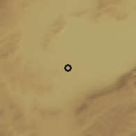 Shaded relief of the 54 km around Xinzhou, drawn from the GMTED2010 grid