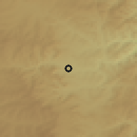 Shaded relief of the 54 km around Yangquan, drawn from the GMTED2010 grid