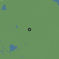 Shaded relief of the 56 km around Yushan, drawn from the GMTED2010 grid