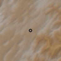 Shaded relief of the 60 km around Chocontá, drawn from the GMTED2010 grid