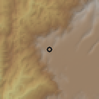 Shaded relief of the 60 km around Facatativá, drawn from the GMTED2010 grid