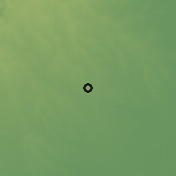 Shaded relief of the 60 km around Galeras, drawn from the GMTED2010 grid