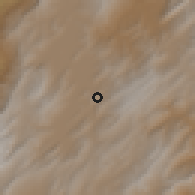 Shaded relief of the 60 km around Guachetá, drawn from the GMTED2010 grid
