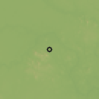 Shaded relief of the 60 km around Mitú, drawn from the GMTED2010 grid