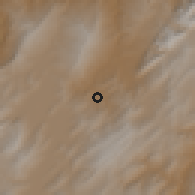 Shaded relief of the 60 km around Ráquira, drawn from the GMTED2010 grid
