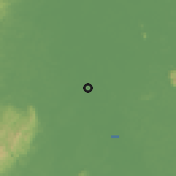 Shaded relief of the 60 km around Riosucio, drawn from the GMTED2010 grid