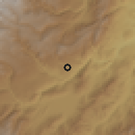 Shaded relief of the 60 km around Saladoblanco, drawn from the GMTED2010 grid