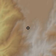 Shaded relief of the 60 km around Sibaté, drawn from the GMTED2010 grid