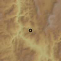 Shaded relief of the 60 km around Venecia, drawn from the GMTED2010 grid