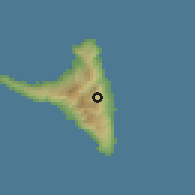 Shaded relief of the 60 km around Koni Djodjo, drawn from the GMTED2010 grid