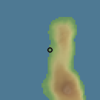 Shaded relief of the 60 km around Mbaleni, drawn from the GMTED2010 grid