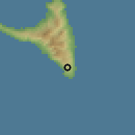 Shaded relief of the 60 km around Nounga, drawn from the GMTED2010 grid