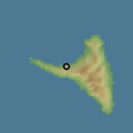 Shaded relief of the 60 km around Boungoueni, drawn from the GMTED2010 grid