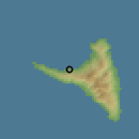 Shaded relief of the 60 km around Chitrouni, drawn from the GMTED2010 grid