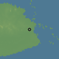 Shaded relief of the 58 km around Santa Fé, drawn from the GMTED2010 grid