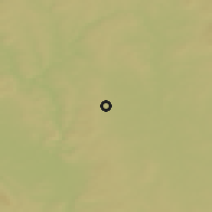 Shaded relief of the 50 km around Dolní Bukovsko, drawn from the GMTED2010 grid