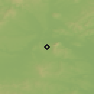 Shaded relief of the 50 km around Dolní Dunajovice, drawn from the GMTED2010 grid