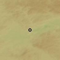 Shaded relief of the 50 km around Habartov, drawn from the GMTED2010 grid