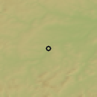 Shaded relief of the 50 km around Holýšov, drawn from the GMTED2010 grid