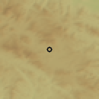 Shaded relief of the 50 km around Horní Planá, drawn from the GMTED2010 grid