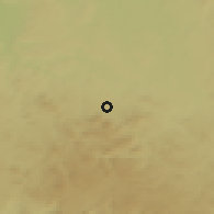 Shaded relief of the 50 km around Horní Stropnice, drawn from the GMTED2010 grid