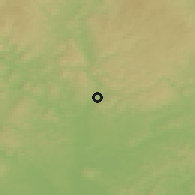Shaded relief of the 50 km around Bílovice nad Svitavou, drawn from the GMTED2010 grid