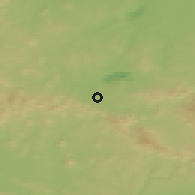 Shaded relief of the 49 km around Hrádek nad Nisou, drawn from the GMTED2010 grid