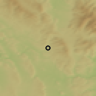 Shaded relief of the 50 km around Jablonné nad Orlicí, drawn from the GMTED2010 grid