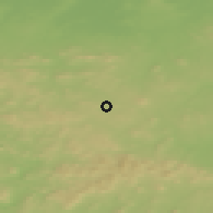 Shaded relief of the 49 km around Jiříkov, drawn from the GMTED2010 grid