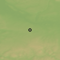 Shaded relief of the 50 km around Jirny, drawn from the GMTED2010 grid