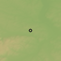 Shaded relief of the 50 km around Bohuslavice, drawn from the GMTED2010 grid