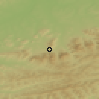 Shaded relief of the 50 km around Kunčice pod Ondřejníkem, drawn from the GMTED2010 grid