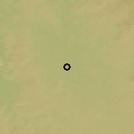 Shaded relief of the 50 km around Lomnice nad Lužnicí, drawn from the GMTED2010 grid