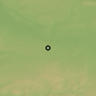 Shaded relief of the 50 km around Nehvizdy, drawn from the GMTED2010 grid